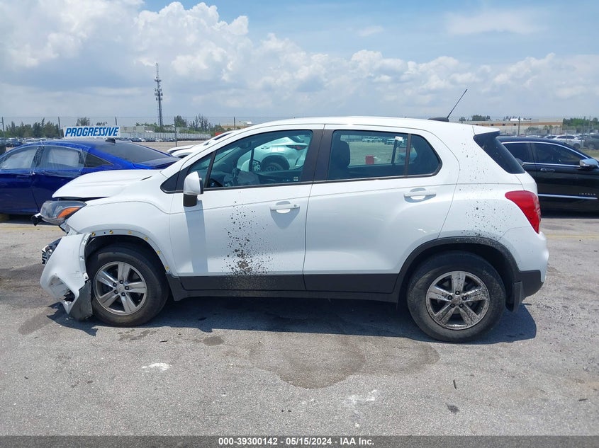 VIN KL7CJNSB8JB526191 2018 CHEVROLET TRAX LS