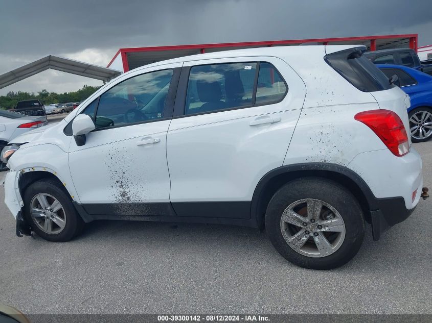 2018 Chevrolet Trax Ls VIN: KL7CJNSB8JB526191 Lot: 39300142