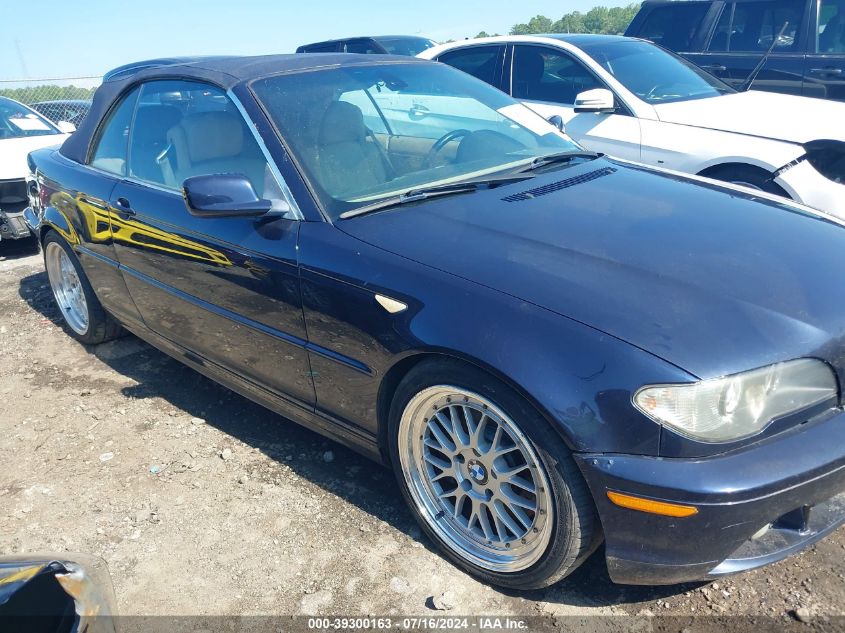 2004 BMW 330Ci VIN: WBABW53424PL42126 Lot: 39300163