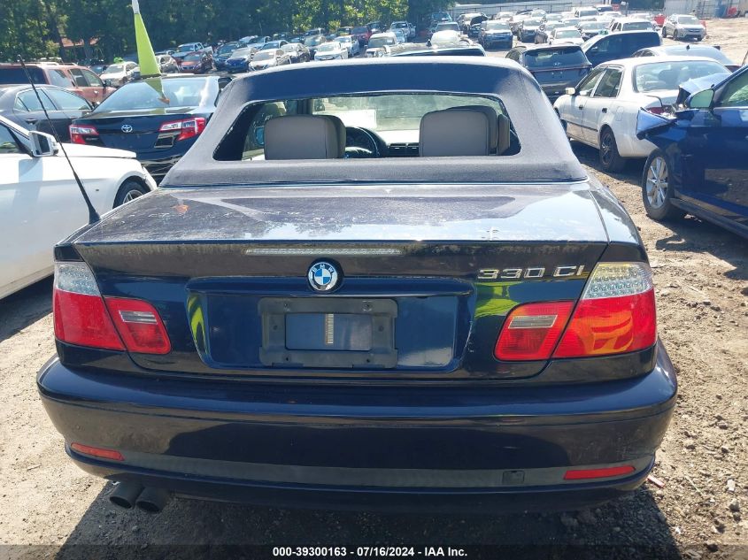 2004 BMW 330Ci VIN: WBABW53424PL42126 Lot: 39300163