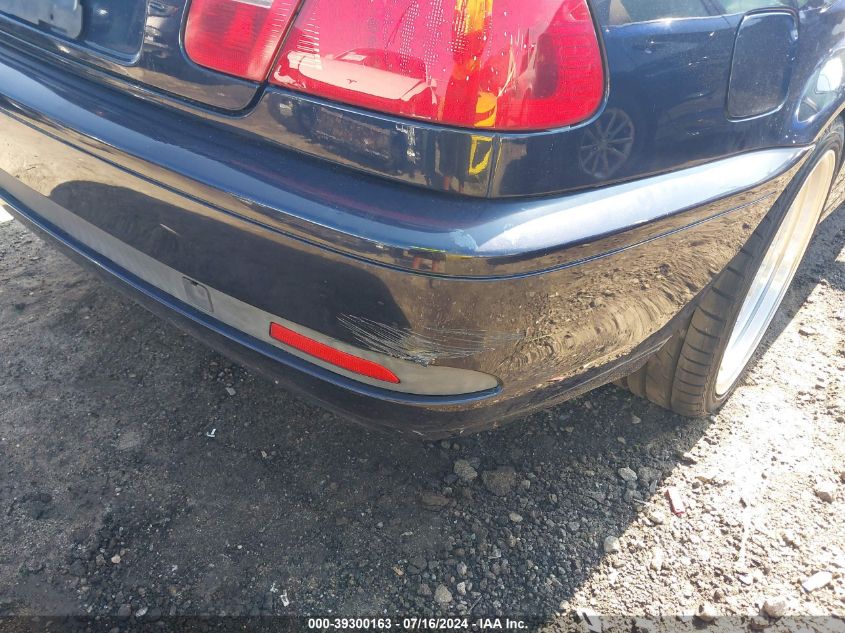 2004 BMW 330Ci VIN: WBABW53424PL42126 Lot: 39300163