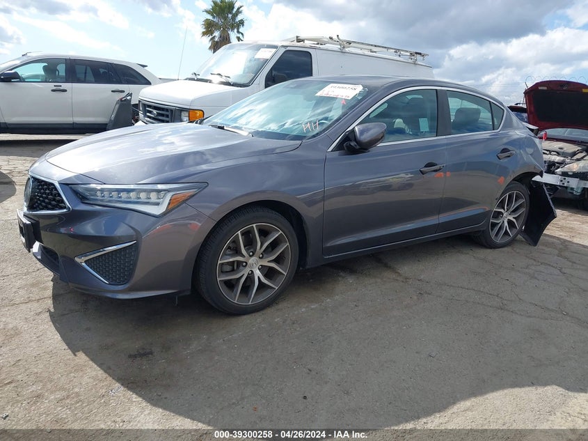 2019 Acura Ilx Premium Package/Technology Package VIN: 19UDE2F71KA008027 Lot: 39300258