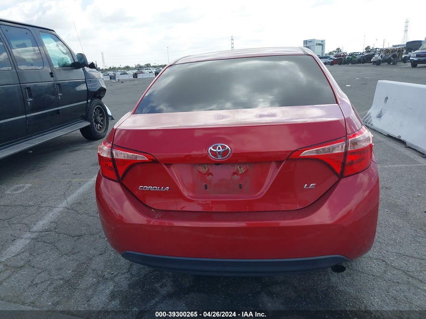 2018 TOYOTA COROLLA LE - 2T1BURHE3JC106337