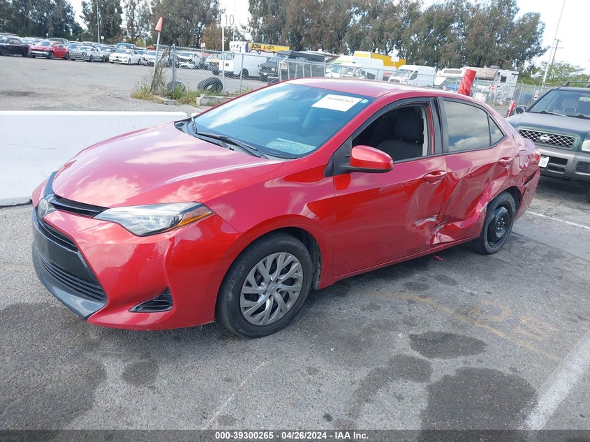2018 TOYOTA COROLLA LE - 2T1BURHE3JC106337