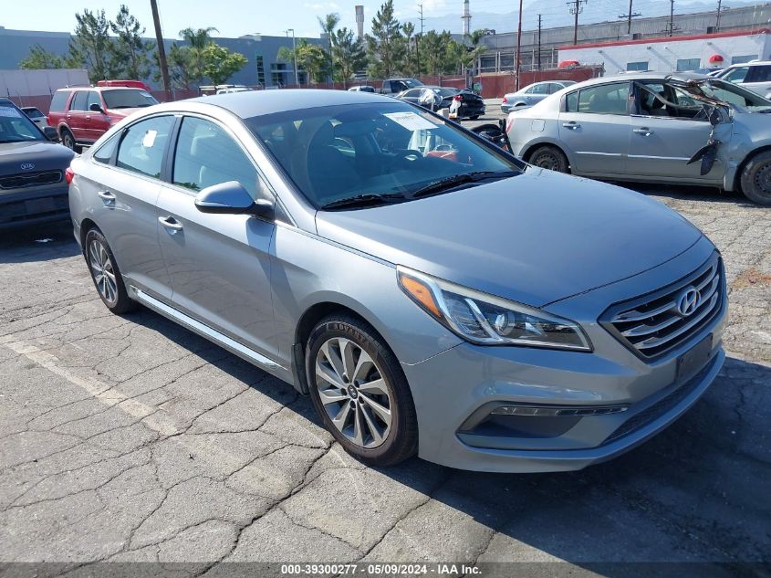 2017 HYUNDAI SONATA SPORT - 5NPE34AFXHH439485