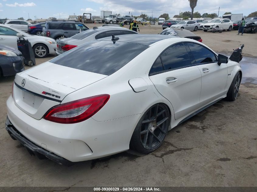 2016 Mercedes-Benz Amg Cls 63 S VIN: WDDLJ7GB5GA169693 Lot: 39300329