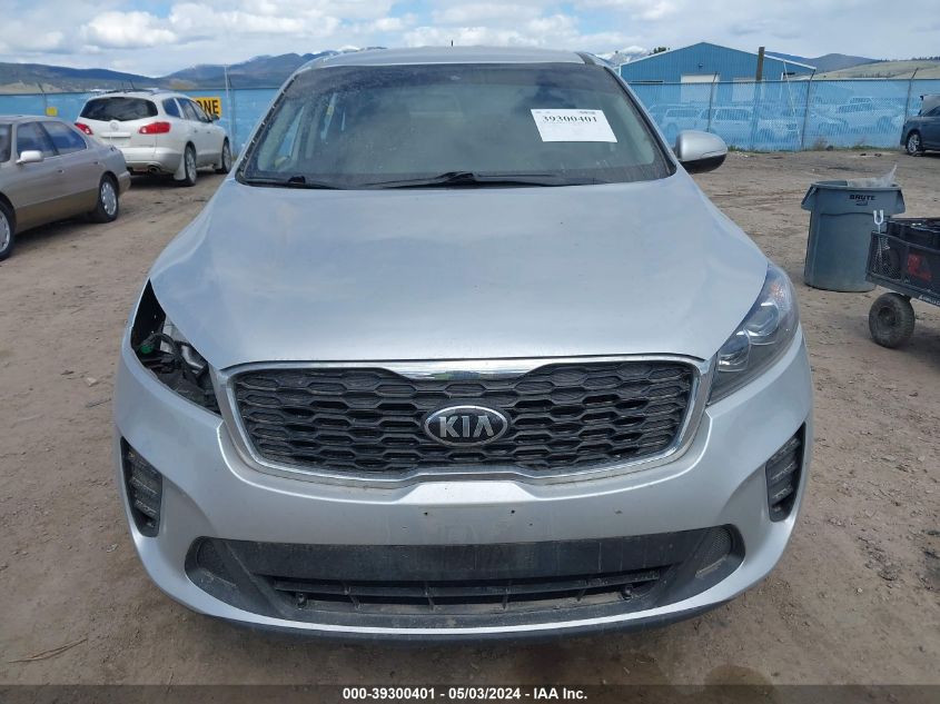 2019 Kia Sorento 2.4L L VIN: 5XYPG4A32KG581105 Lot: 39300401