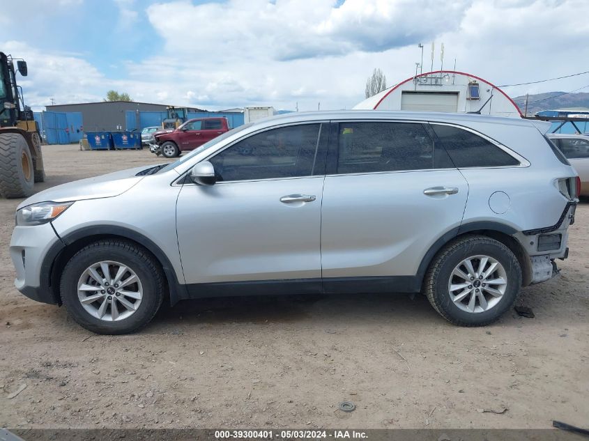 2019 KIA SORENTO 2.4L L - 5XYPG4A32KG581105