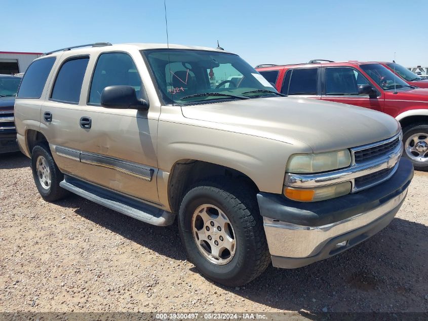 2005 Chevrolet Tahoe Ls VIN: 1GNEC13V55R148410 Lot: 39300497