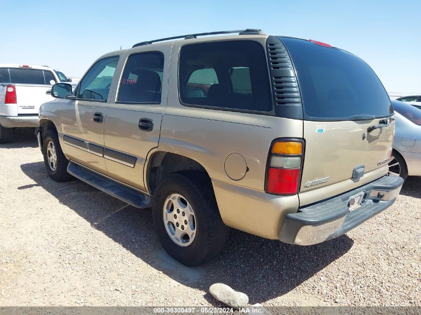 2005 Chevrolet Tahoe Ls VIN: 1GNEC13V55R148410 Lot: 39300497