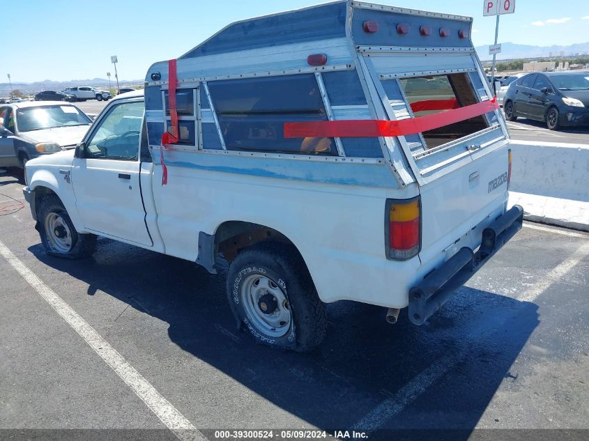 1989 Mazda B2600 Short Body VIN: JM2UF414XK0783836 Lot: 39300524