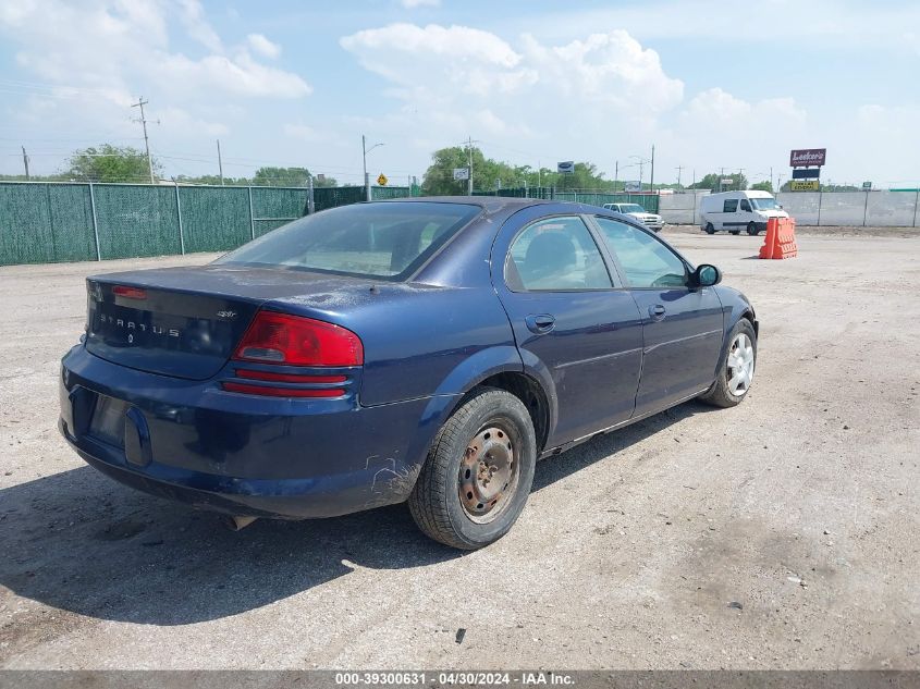 2005 Dodge Stratus Sxt VIN: 1B3EL46T85N517435 Lot: 39300631