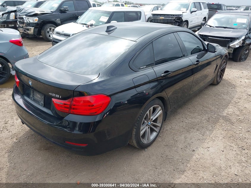 2015 BMW 428 Gran Coupe VIN: WBA4A9C5XFD416744 Lot: 39300641