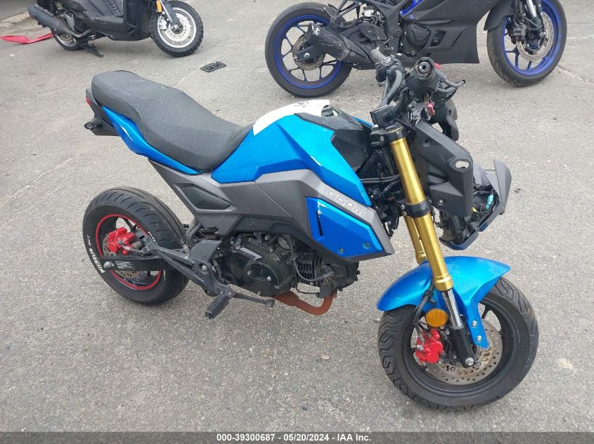 2018 Honda Grom 125 VIN: MLHJC7551J5001278 Lot: 39300687