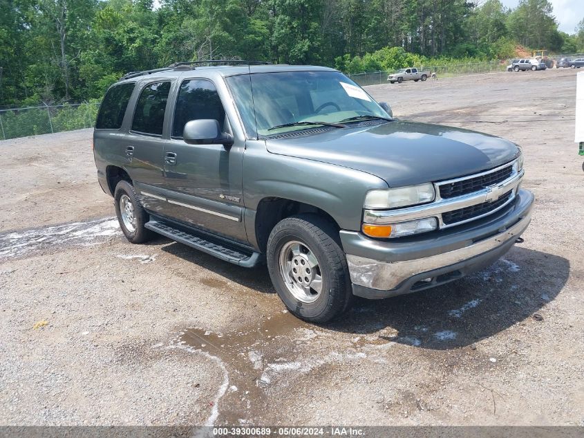 2001 Chevrolet Tahoe Lt VIN: 1GNEC13T51R129400 Lot: 39300689