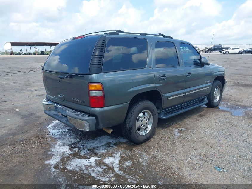 2001 Chevrolet Tahoe Lt VIN: 1GNEC13T51R129400 Lot: 39300689