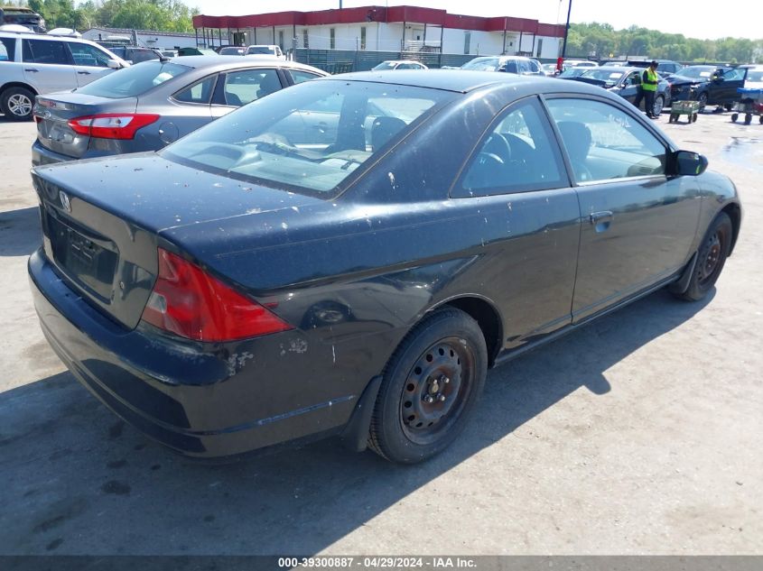 1HGEM22972L064783 | 2002 HONDA CIVIC