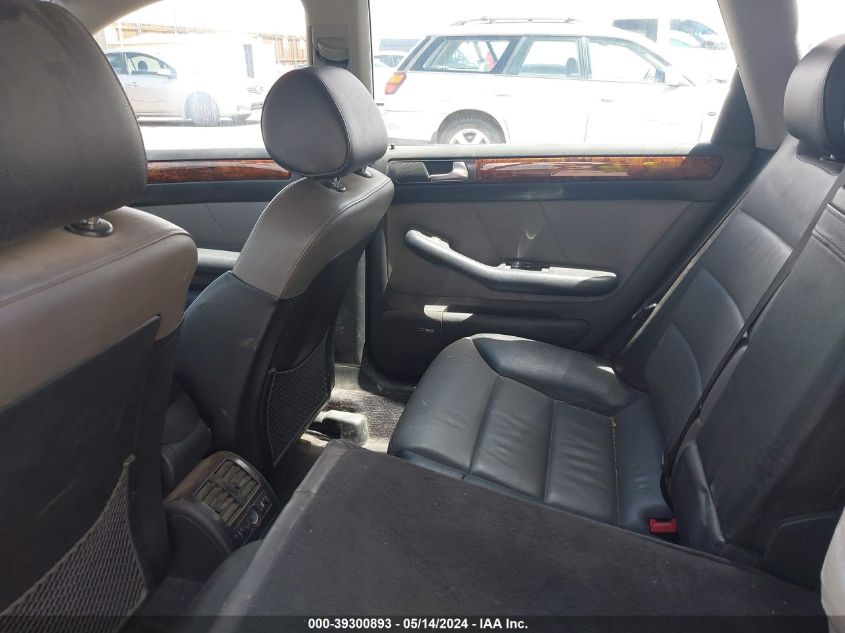 2002 Audi Allroad 2.7L VIN: WA1YD64B82N088317 Lot: 39300893