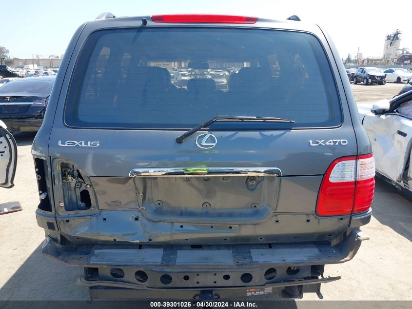 JT6HT00W4X0063120 1999 Lexus Lx 470