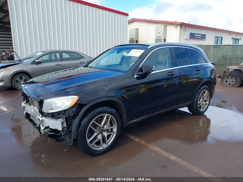 2016 Mercedes-Benz Glc 300 VIN: WDC0G4JB9GF078135 Lot: 39301047