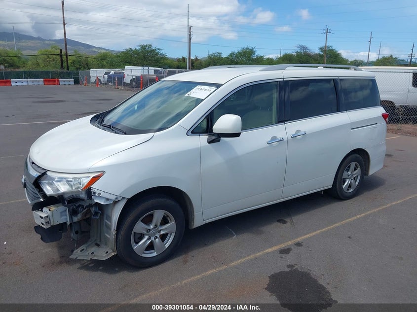 2017 Nissan Quest Sv VIN: JN8AE2KPXH9170292 Lot: 39301054