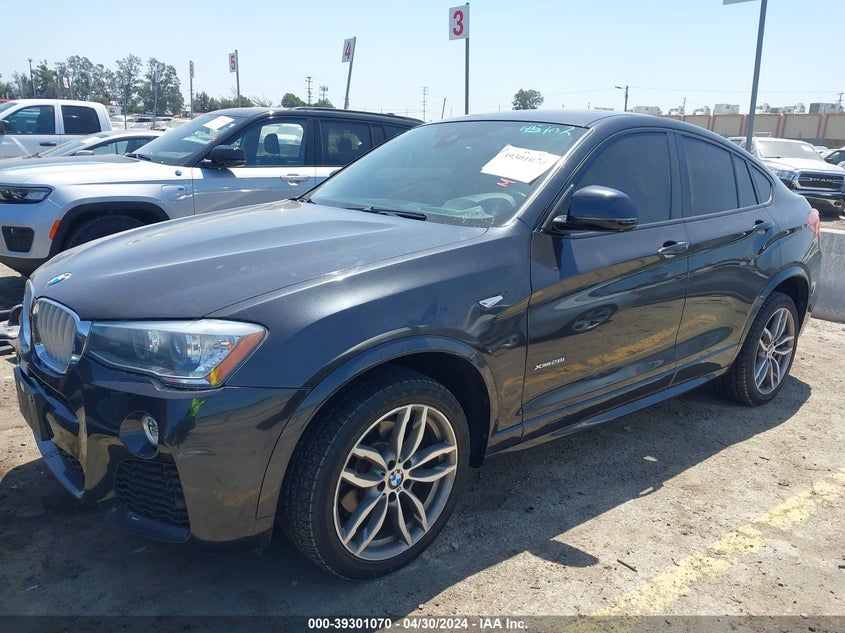 2017 BMW X4 xDrive28I VIN: 5UXXW3C30H0T79239 Lot: 39301070