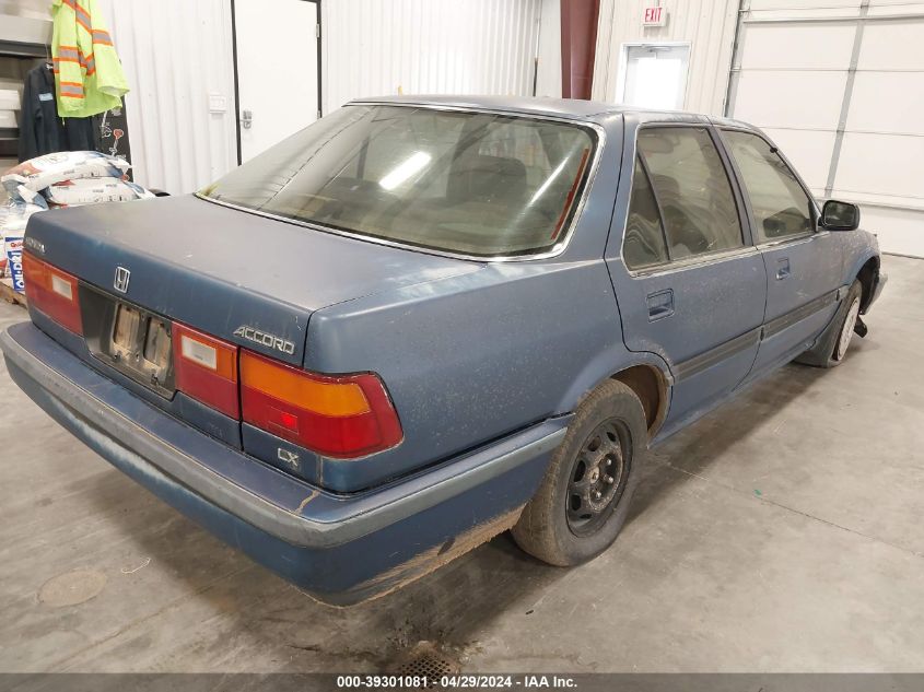 1988 Honda Accord Lx VIN: 1HGCA5533JA076836 Lot: 39301081