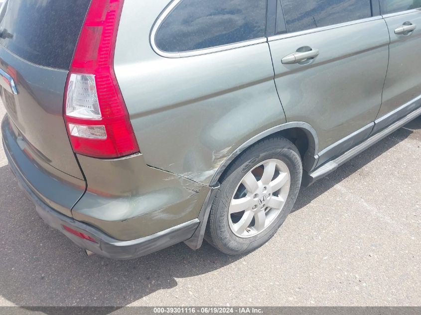 2007 Honda Cr-V Ex-L VIN: JHLRE48777C108516 Lot: 39301116