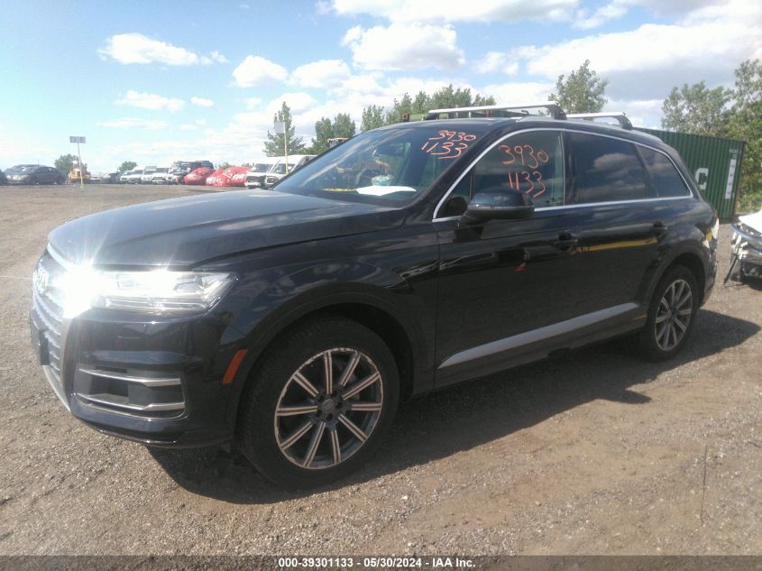 2017 Audi Q7 3.0T Premium VIN: WA1VABF78HD008591 Lot: 39301133