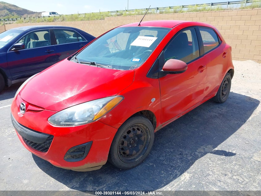 2014 Mazda Mazda2 Sport VIN: JM1DE1KY5E0184712 Lot: 39301144