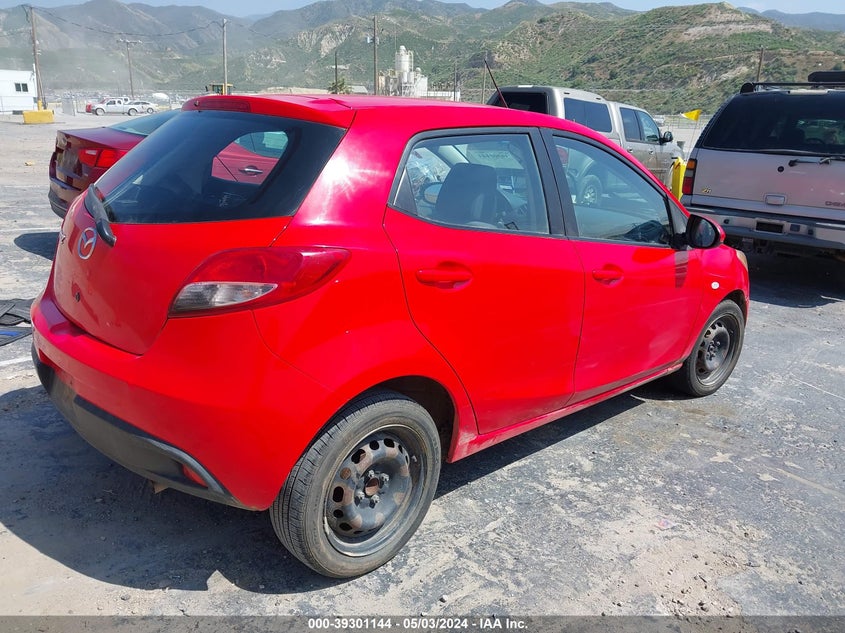 2014 Mazda Mazda2 Sport VIN: JM1DE1KY5E0184712 Lot: 39301144