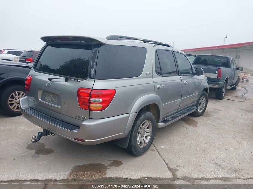 2003 Toyota Sequoia Sr5 V8 VIN: 5TDZT34AX3S147902 Lot: 39301170
