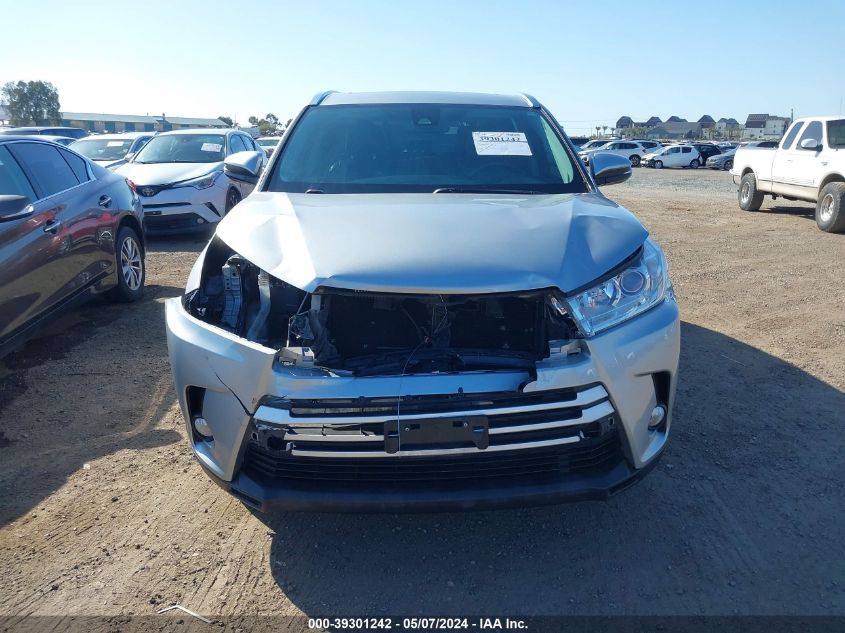 2017 Toyota Highlander Xle VIN: 5TDKZRFH2HS513355 Lot: 39301242