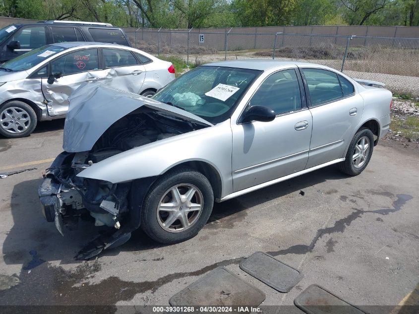 2004 Oldsmobile Alero Gl1 VIN: 1G3NL52E44C175794 Lot: 39301268