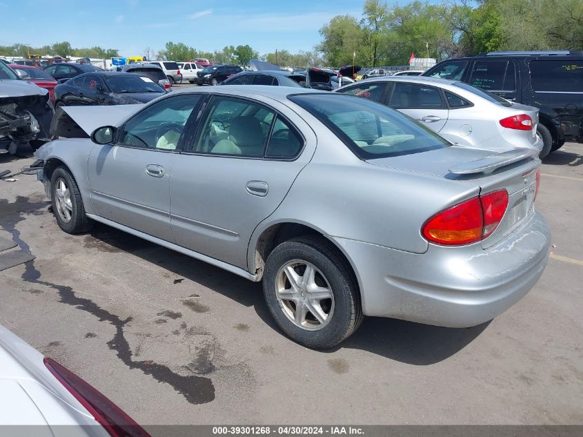 2004 Oldsmobile Alero Gl1 VIN: 1G3NL52E44C175794 Lot: 39301268