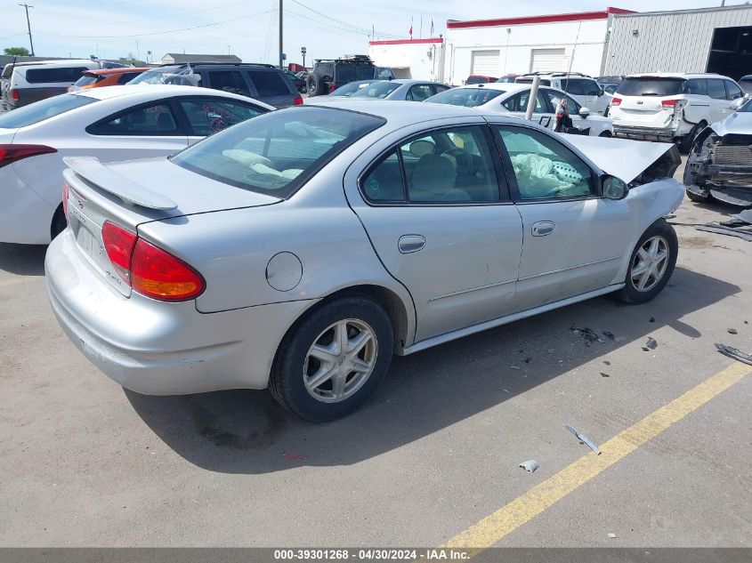 2004 Oldsmobile Alero Gl1 VIN: 1G3NL52E44C175794 Lot: 39301268