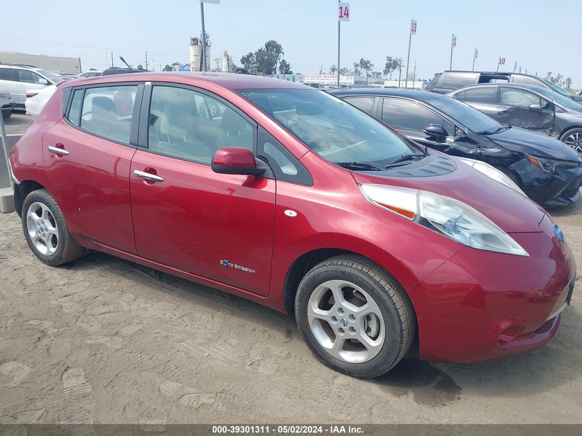 2011 Nissan Leaf Sl VIN: JN1AZ0CP3BT001733 Lot: 39301311