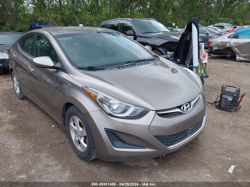 5NPDH4AEXFH561913 | 2015 HYUNDAI ELANTRA