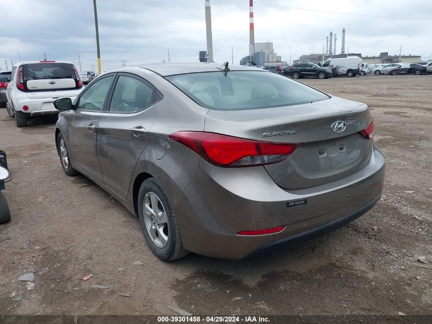 5NPDH4AEXFH561913 | 2015 HYUNDAI ELANTRA