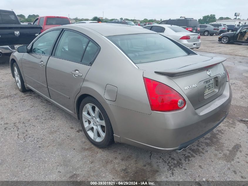 2008 Nissan Maxima 3.5 Se VIN: 1N4BA41E38C802274 Lot: 40490326