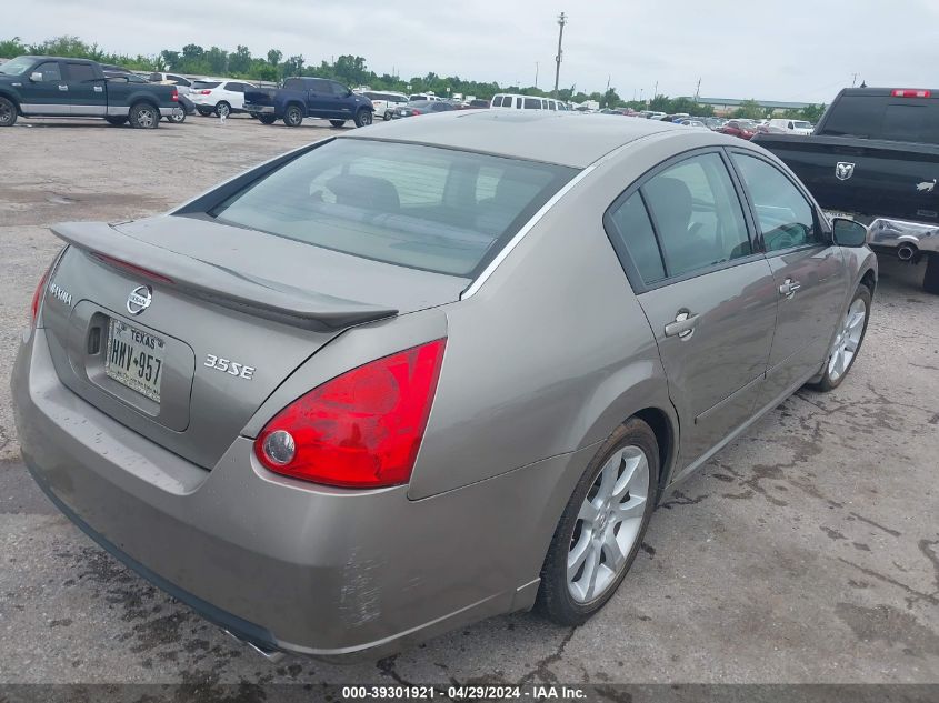 2008 Nissan Maxima 3.5 Se VIN: 1N4BA41E38C802274 Lot: 40490326