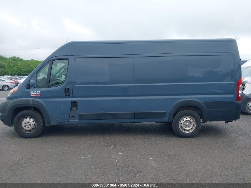 2019 Ram Promaster 3500 Cargo Van High Roof 159 Wb Ext VIN: 3C6URVJG4KE564073 Lot: 39301984