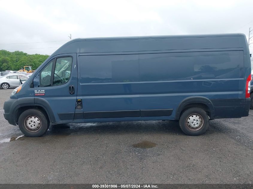 2020 Ram Promaster 3500 Cargo Van High Roof 159 Wb Ext VIN: 3C6URVJG3LE116876 Lot: 39301986