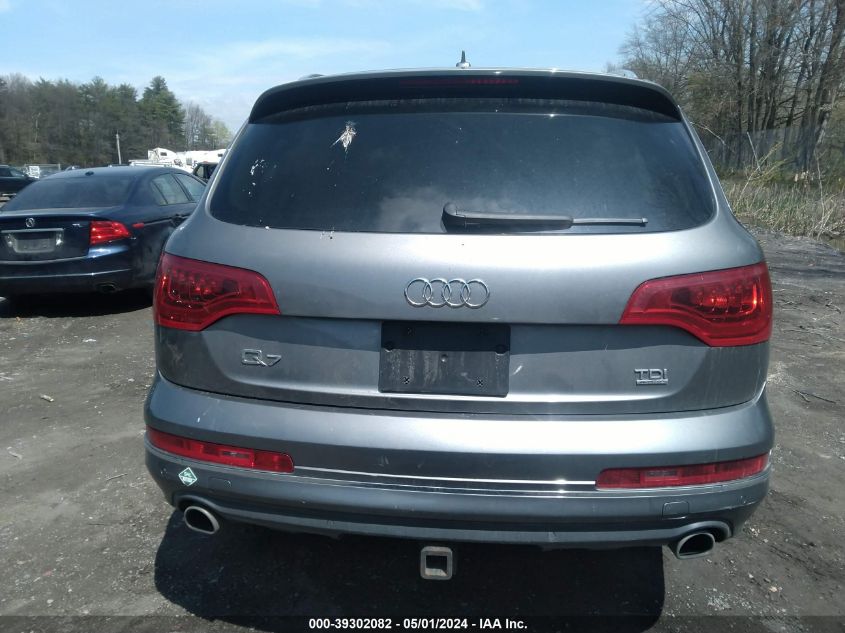 2015 Audi Q7 3.0 Tdi Premium VIN: WA1LMAFE7FD004567 Lot: 39302082