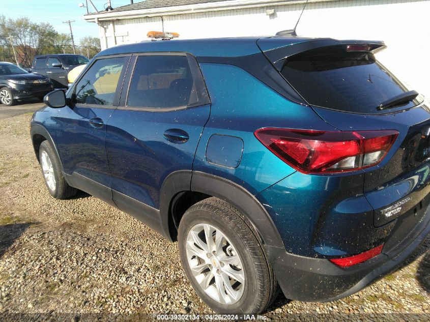 2021 Chevrolet Trailblazer Ls VIN: KL79MMS26MB107272 Lot: 39302134