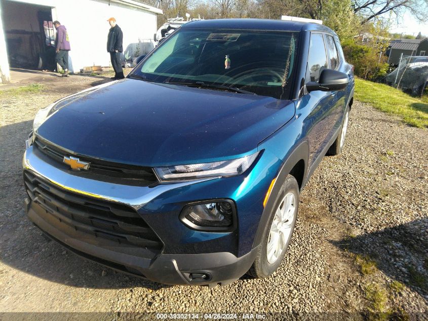 2021 Chevrolet Trailblazer Ls VIN: KL79MMS26MB107272 Lot: 39302134