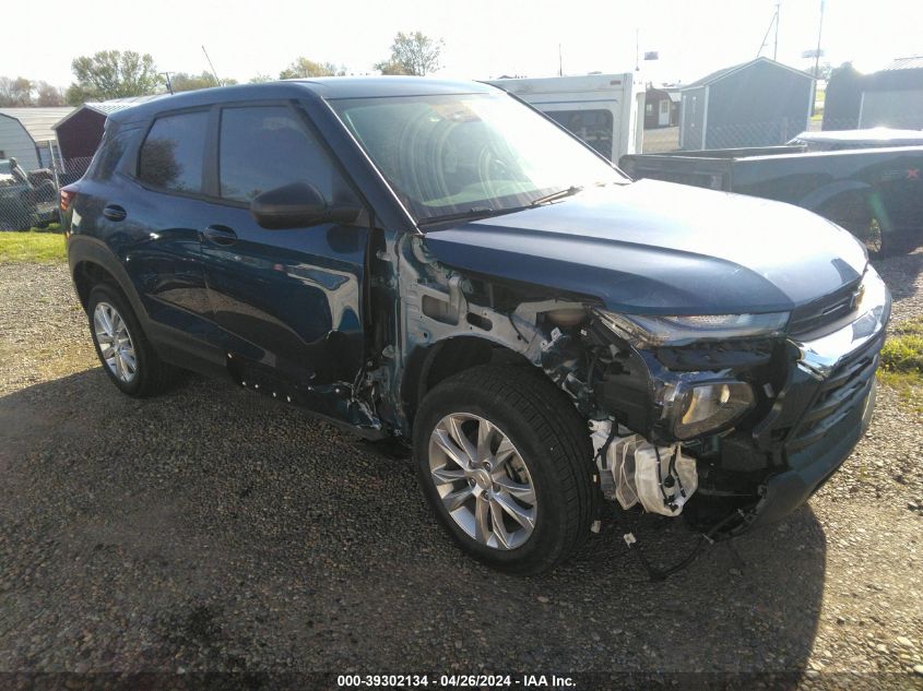 2021 Chevrolet Trailblazer Ls VIN: KL79MMS26MB107272 Lot: 39302134