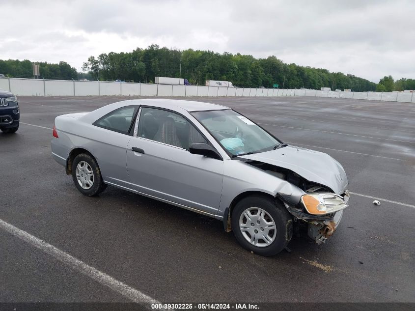 2001 Honda Civic Lx VIN: 1HGEM22531L061777 Lot: 39302225