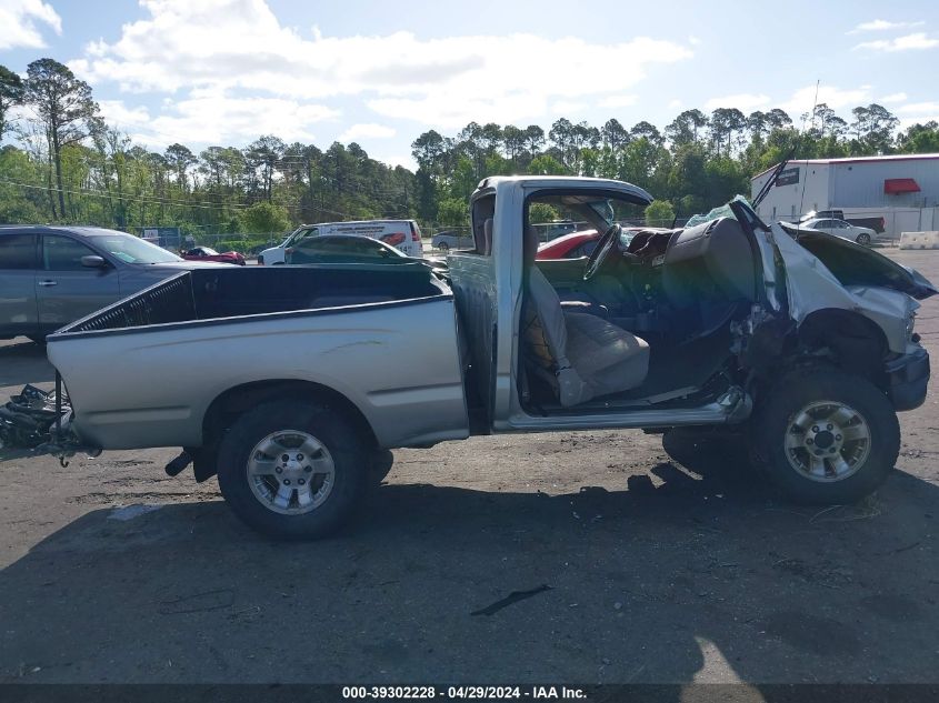 2001 Toyota Tacoma VIN: 5TEPM62N41Z792783 Lot: 39302228