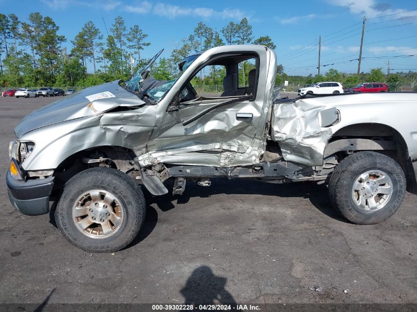 2001 Toyota Tacoma VIN: 5TEPM62N41Z792783 Lot: 39302228